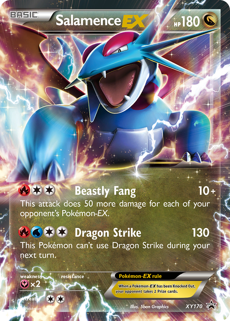 Salamence EX (XY170) [XY: Black Star Promos] | Card Citadel