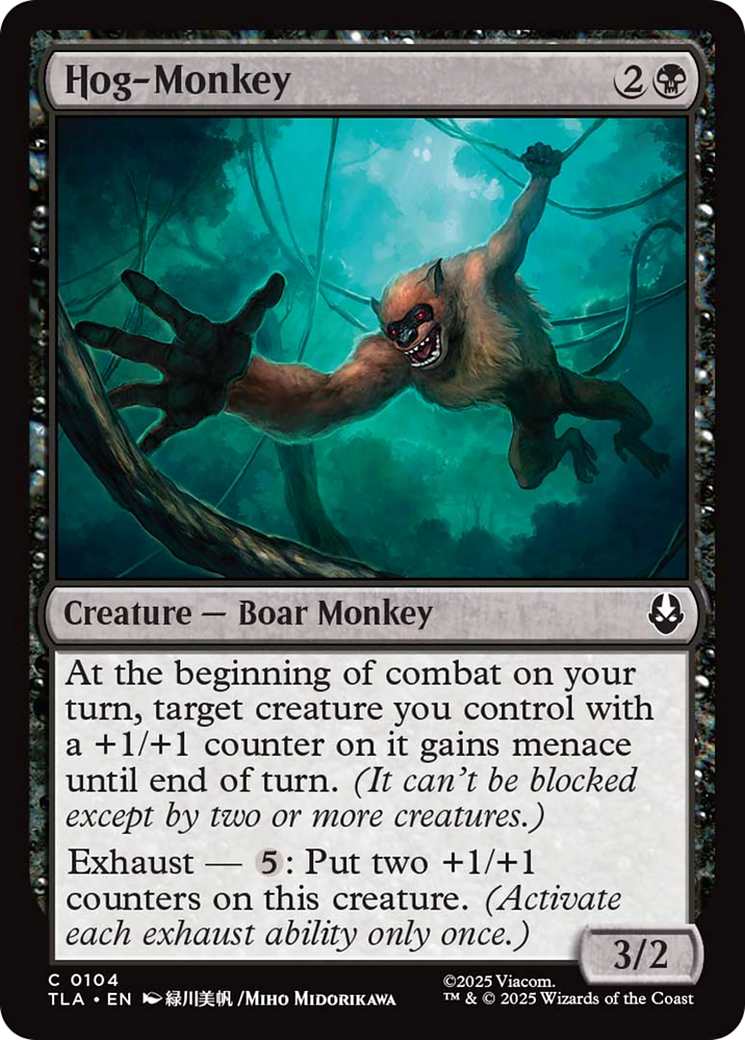 Hog-Monkey [Avatar: The Last Airbender] | Card Citadel
