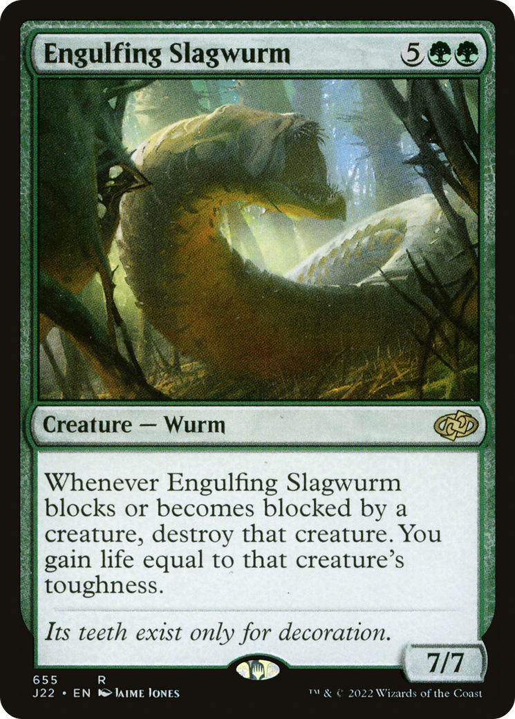 Engulfing Slagwurm [Jumpstart 2022] | Card Citadel