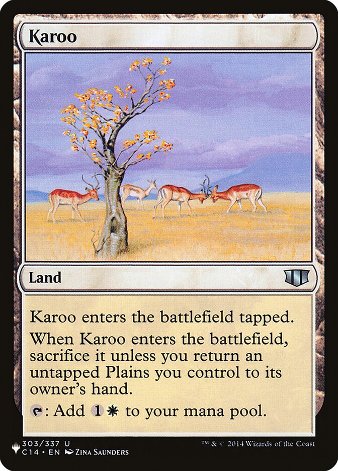 Karoo [The List] | Card Citadel