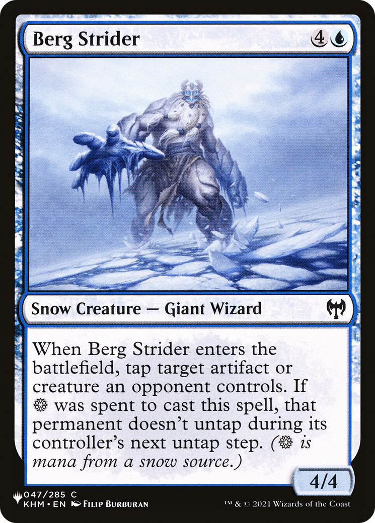 Berg Strider [The List Reprints] | Card Citadel