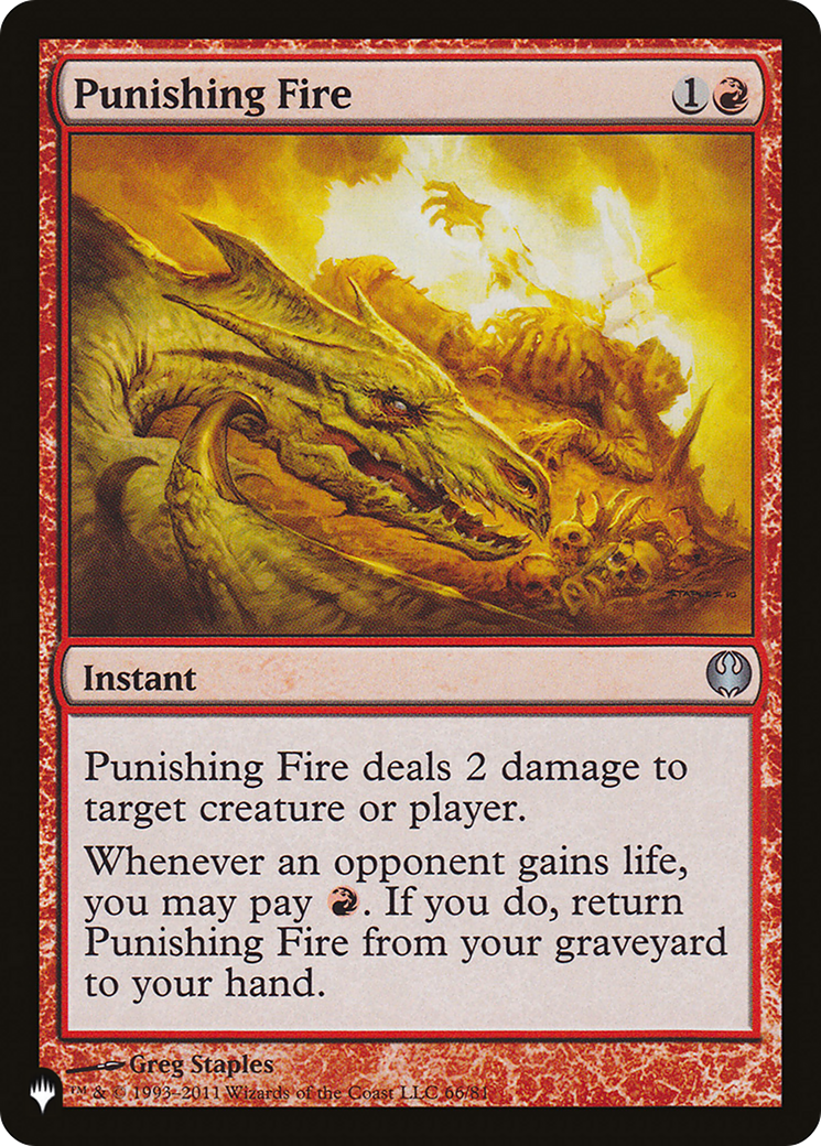 Punishing Fire [The List] | Card Citadel