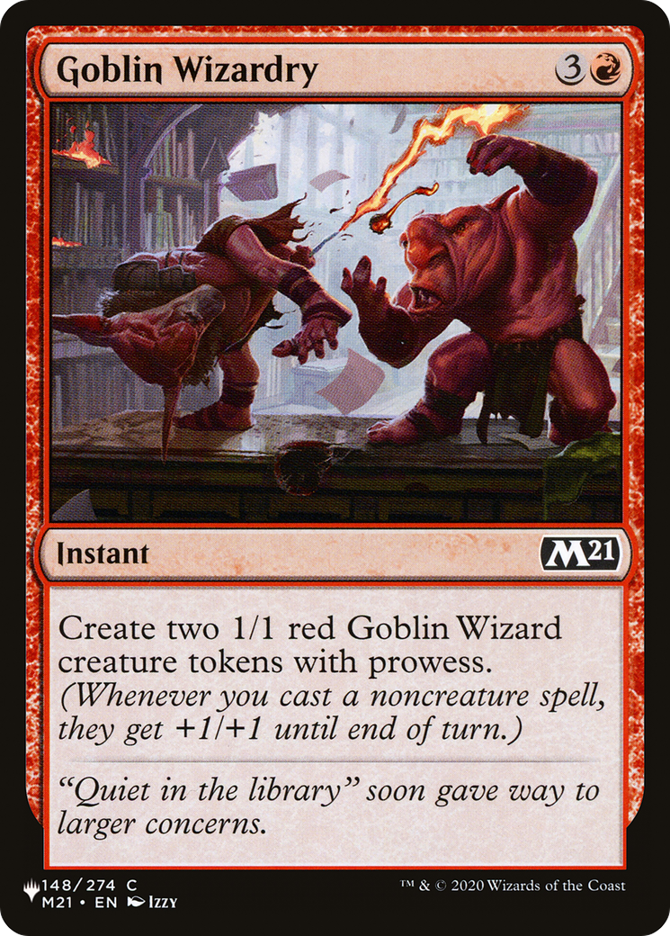 Goblin Wizardry [The List] | Card Citadel