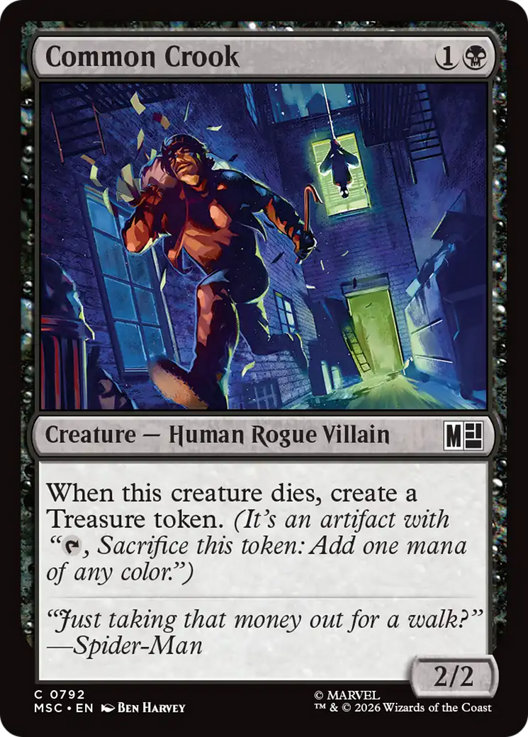 Common Crook [Marvel Super Heroes Commander] | Card Citadel