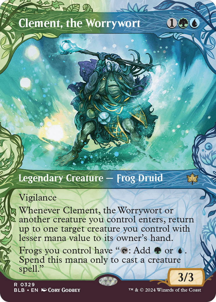 Clement, the Worrywort (Showcase) [Bloomburrow] | Card Citadel