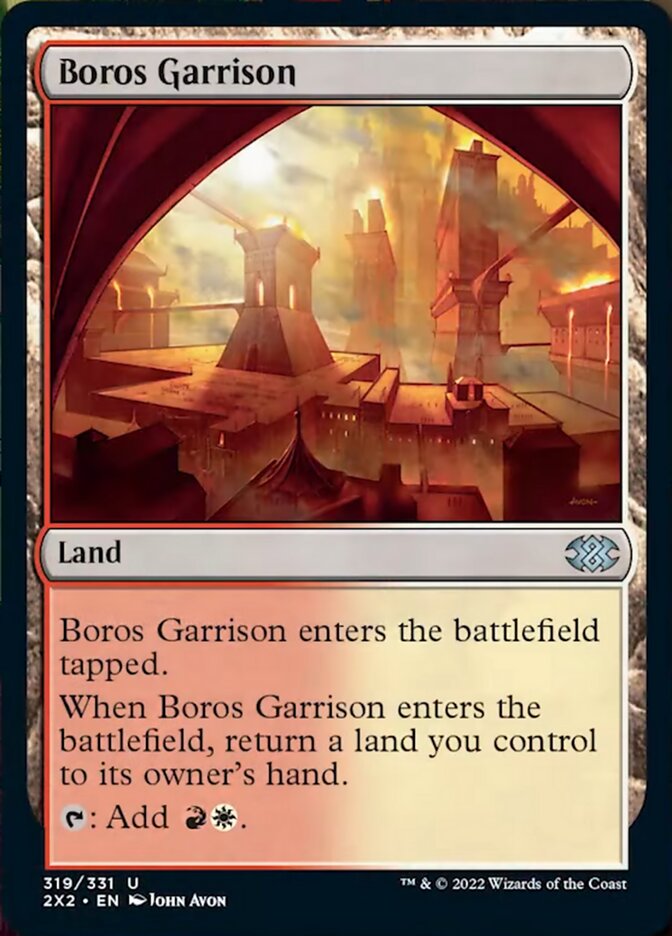 Boros Garrison [Double Masters 2022] | Card Citadel