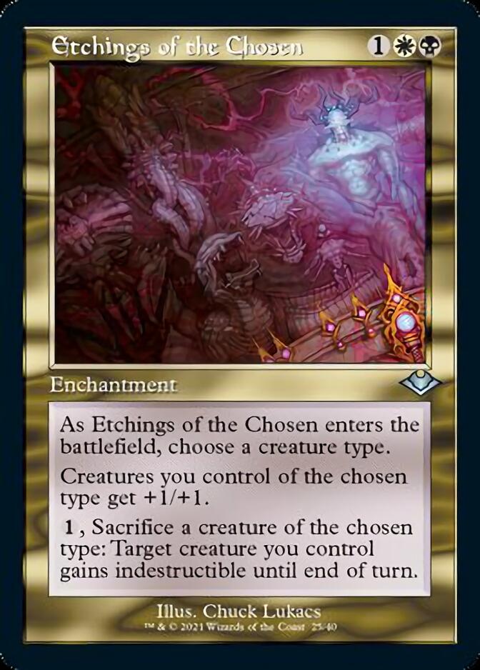 Etchings of the Chosen (Retro) [Modern Horizons] | Card Citadel