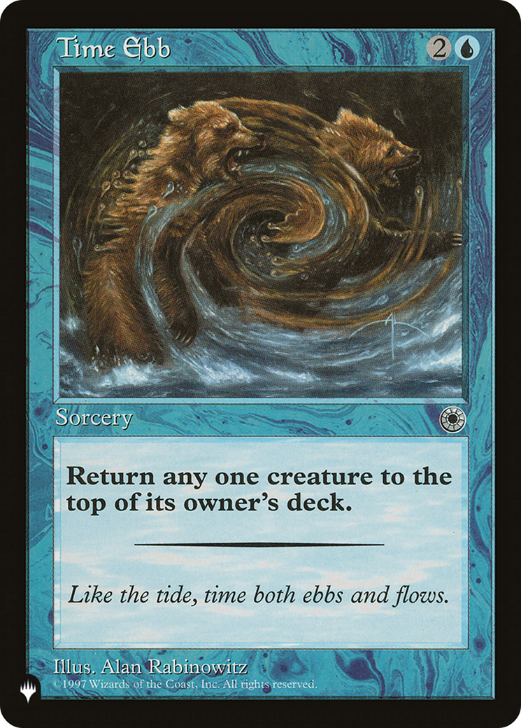 Time Ebb [The List Reprints] | Card Citadel