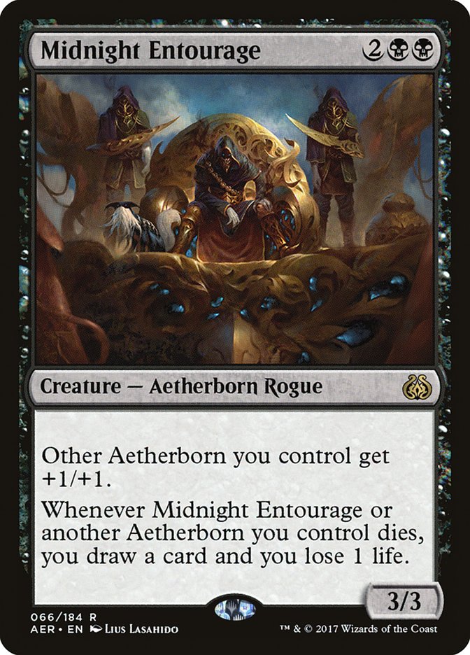 Midnight Entourage [Aether Revolt] | Card Citadel
