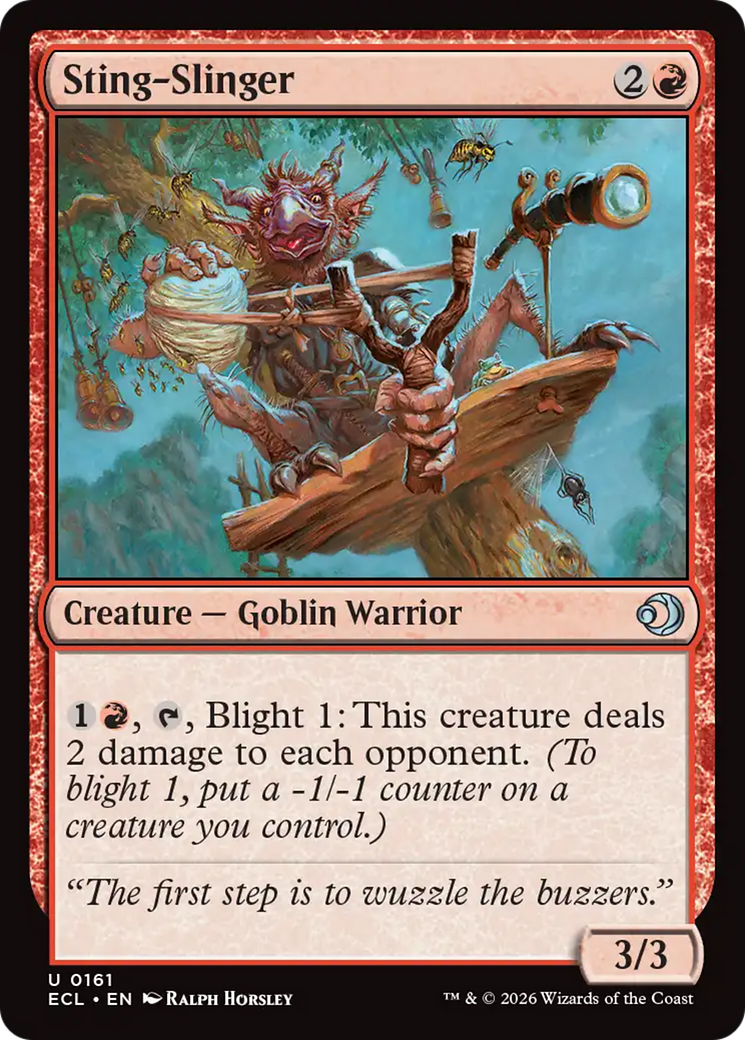 Sting-Slinger [Lorwyn Eclipsed] | Card Citadel