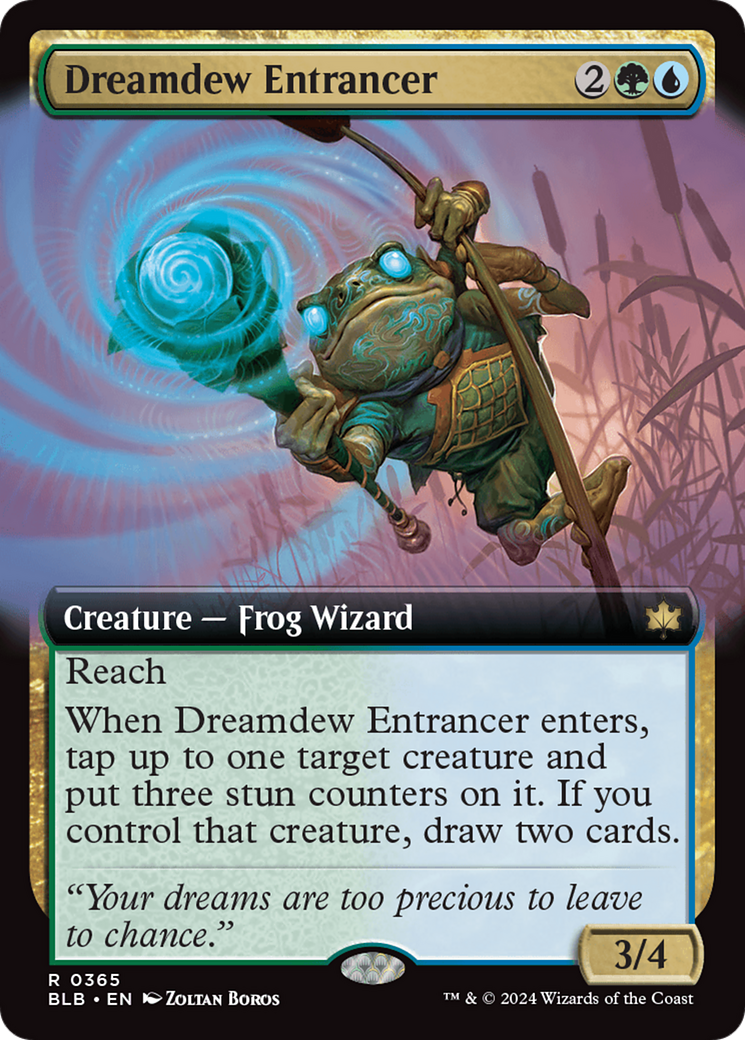 Dreamdew Entrancer (Extended Art) [Bloomburrow] | Card Citadel