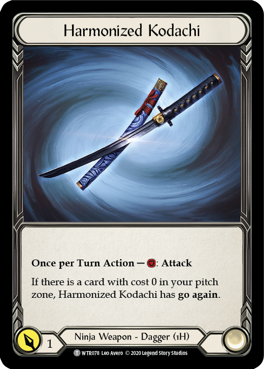 Harmonized Kodachi [U-WTR078] (Welcome to Rathe Unlimited)  Unlimited Normal | Card Citadel