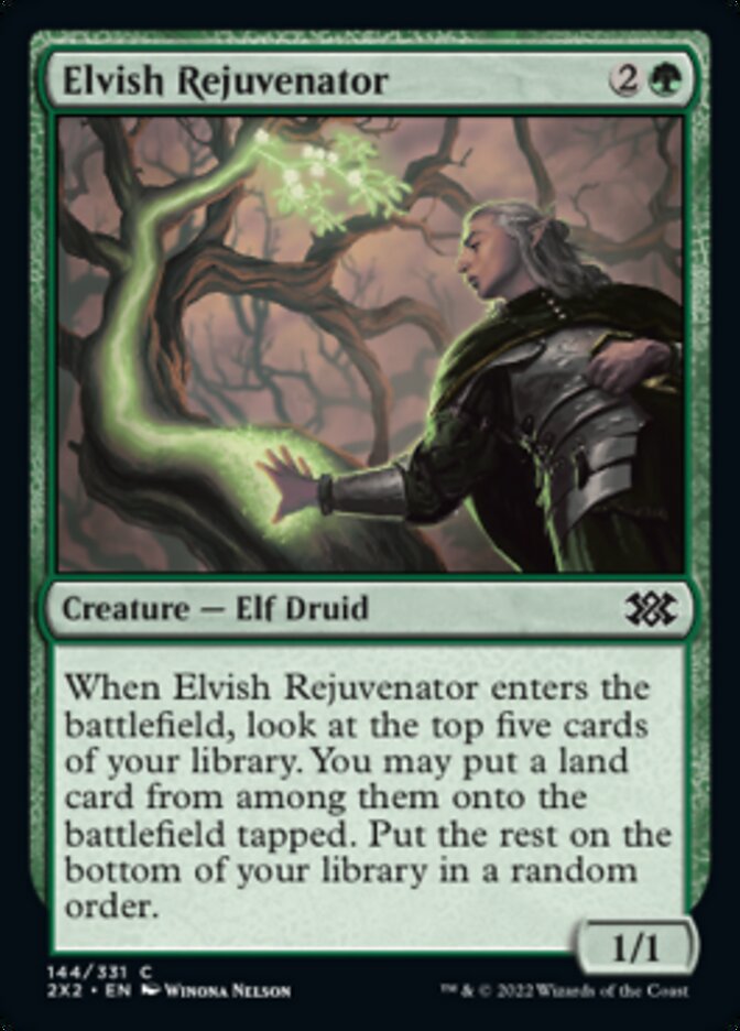 Elvish Rejuvenator [Double Masters 2022] | Card Citadel