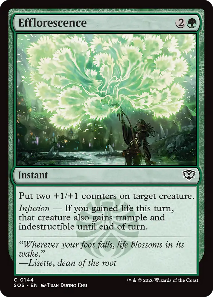 Efflorescence [Secrets of Strixhaven] | Card Citadel