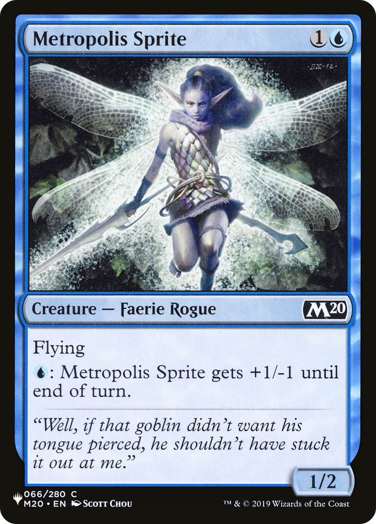 Metropolis Sprite [The List] | Card Citadel
