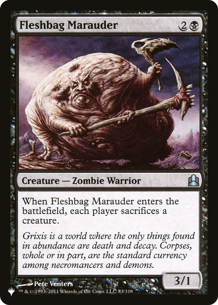 Fleshbag Marauder [The List Reprints] | Card Citadel