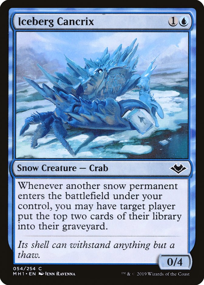 Iceberg Cancrix [Modern Horizons] | Card Citadel