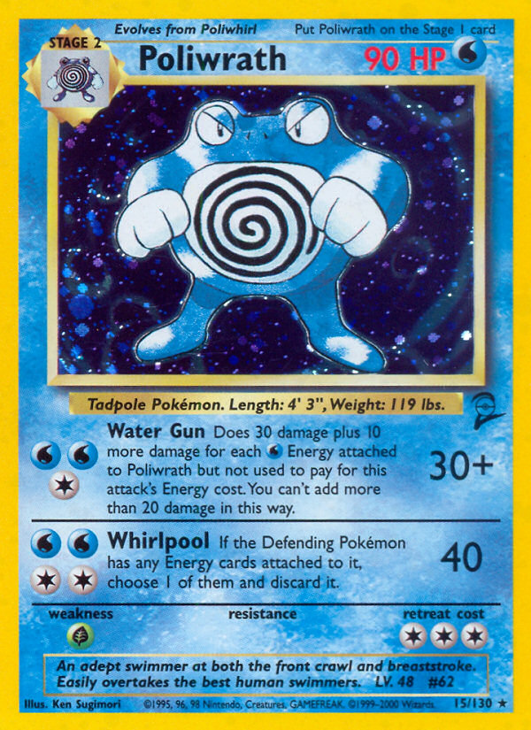 Poliwrath (15/130) [Base Set 2] | Card Citadel