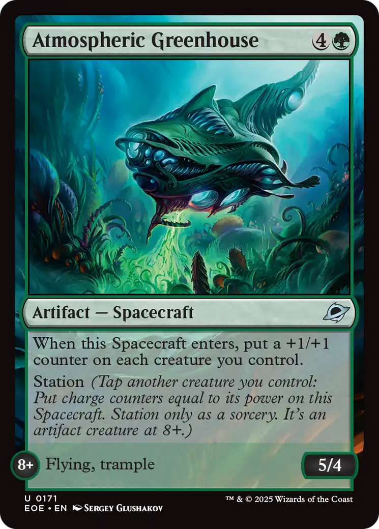 Atmospheric Greenhouse [Edge of Eternities] | Card Citadel