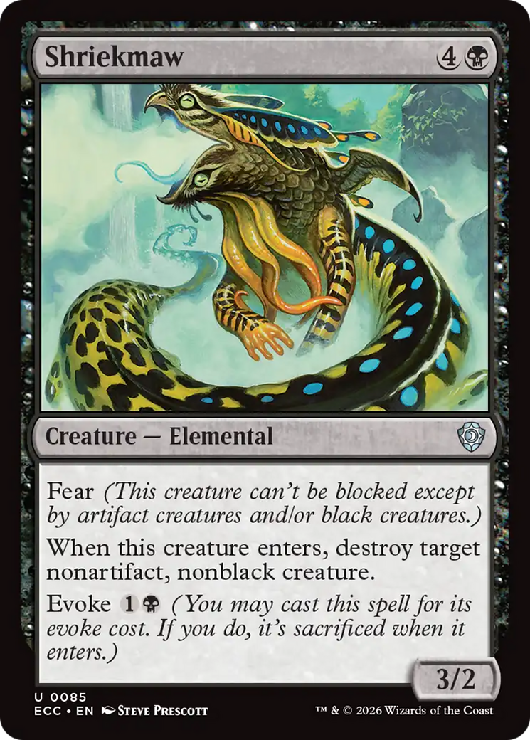 Shriekmaw [Lorwyn Eclipsed Commander] | Card Citadel