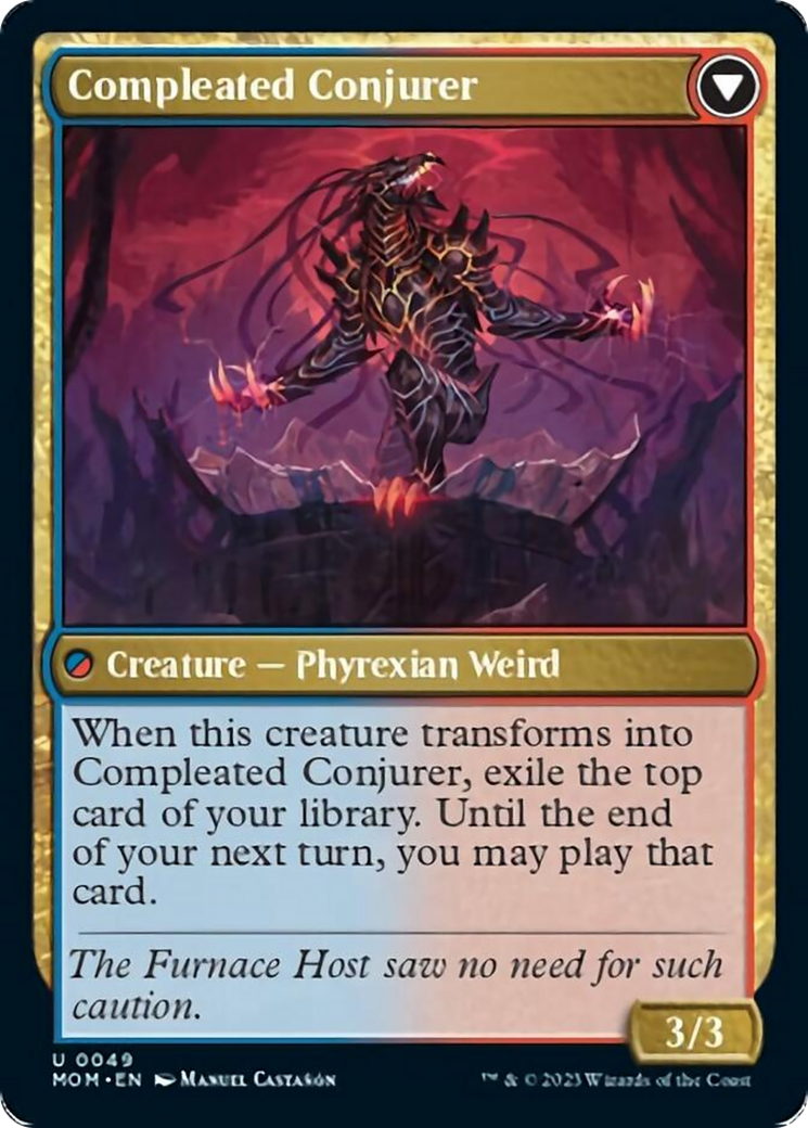 Captive Weird // Compleated Conjurer [March of the Machine] | Card Citadel
