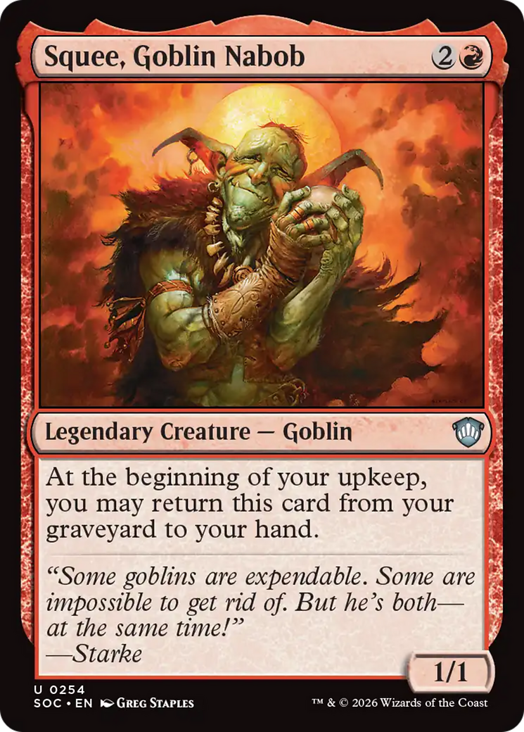 Squee, Goblin Nabob [Secrets of Strixhaven Commander] | Card Citadel