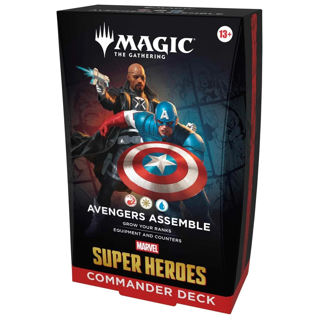 Avengers Assemble Commander Deck (Check Up only Via Bank Deposit ) | Card Citadel