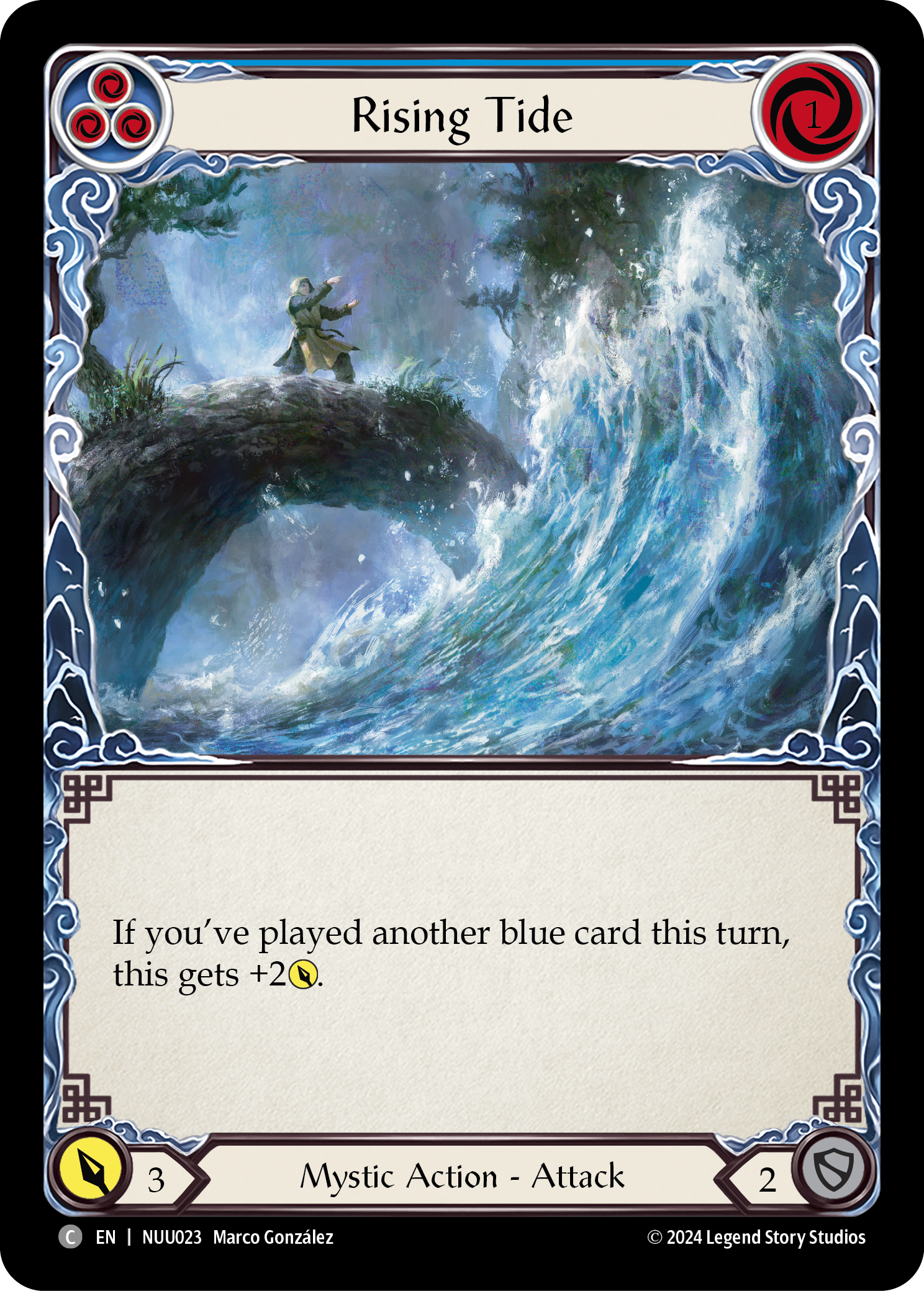 Rising Tide [NUU023] (Part the Mistveil Nuu Blitz Deck) | Card Citadel