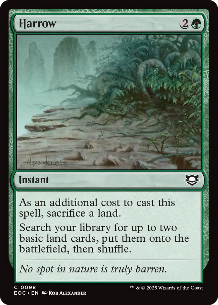 Harrow [Edge of Eternities Commander] | Card Citadel
