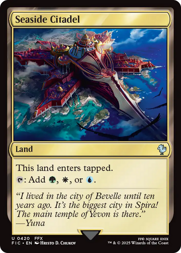 Seaside Citadel [FINAL FANTASY Commander] | Card Citadel