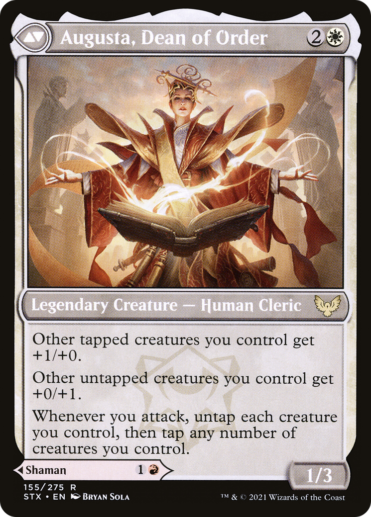 Plargg, Dean of Chaos // Augusta, Dean of Order [Secret Lair: From Cute to Brute] | Card Citadel