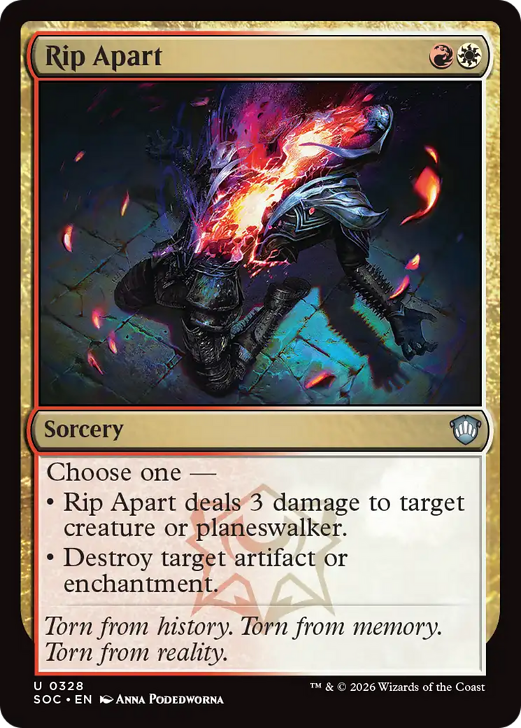 Rip Apart [Secrets of Strixhaven Commander] | Card Citadel
