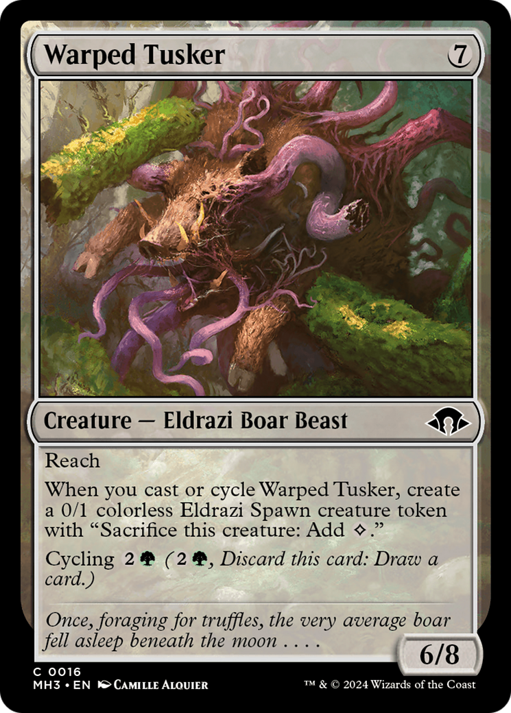 Warped Tusker [Modern Horizons 3] | Card Citadel