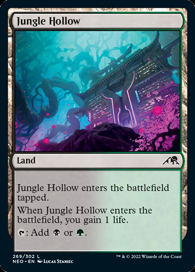 Jungle Hollow [Kamigawa: Neon Dynasty] | Card Citadel