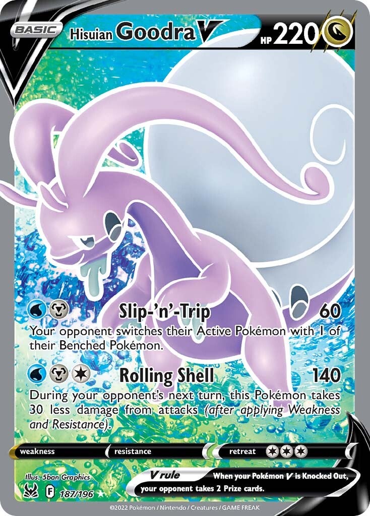 Hisuian Goodra V (187/196) [Sword & Shield: Lost Origin] | Card Citadel