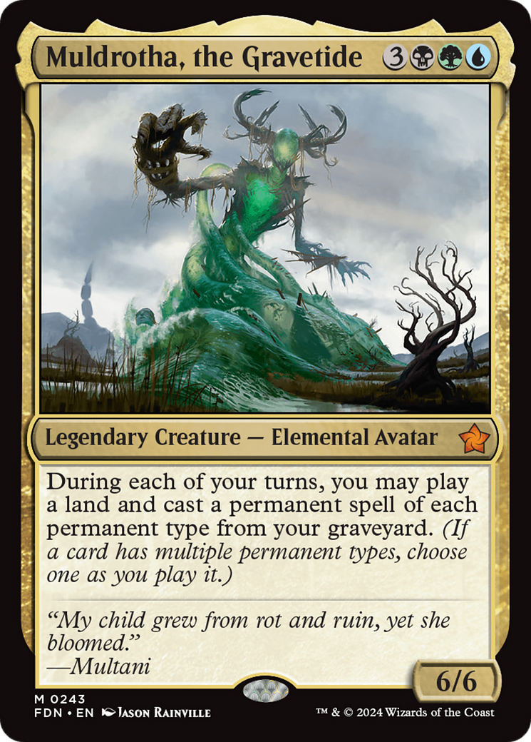 Muldrotha, the Gravetide [Foundations] | Card Citadel