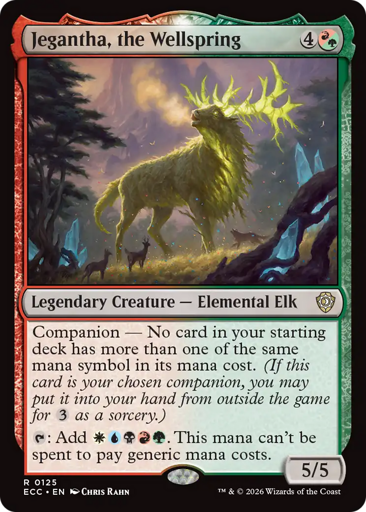 Jegantha, the Wellspring [Lorwyn Eclipsed Commander] | Card Citadel