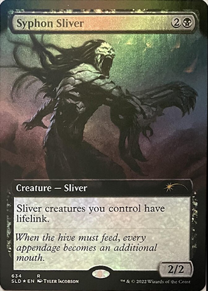 Syphon Sliver (Extended Art) [Secret Lair Drop Promos] | Card Citadel