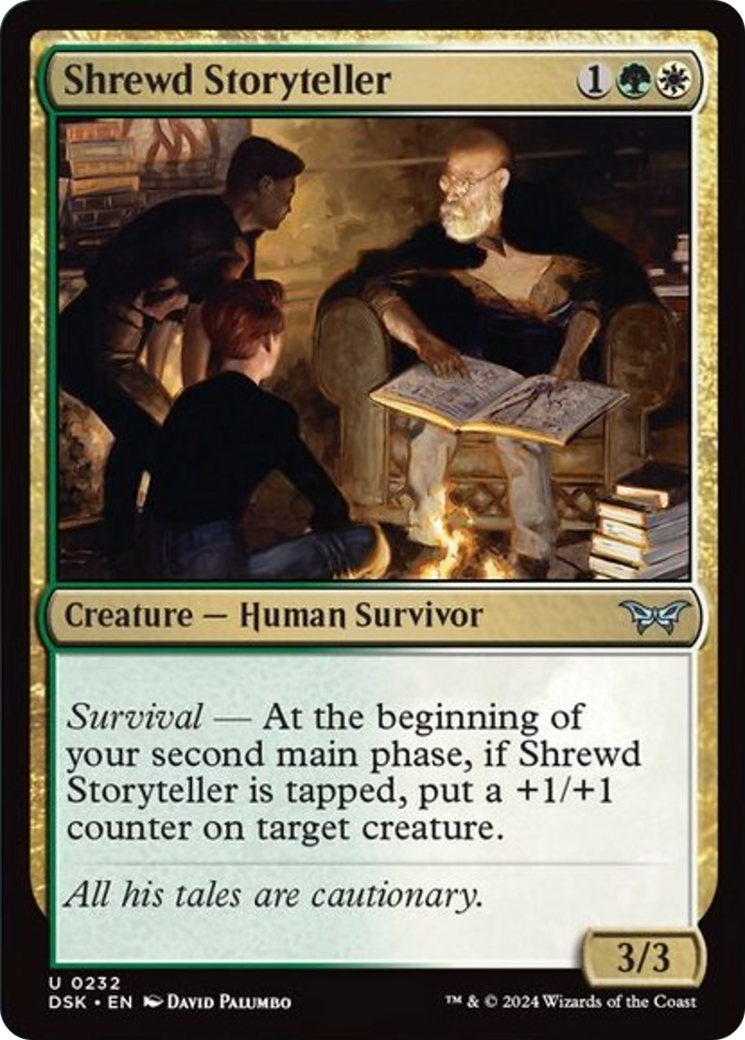 Shrewd Storyteller [Duskmourn: House of Horror] | Card Citadel