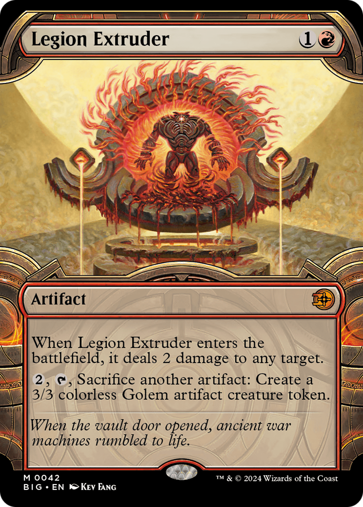 Legion Extruder (Showcase) [Outlaws of Thunder Junction: The Big Score] | Card Citadel