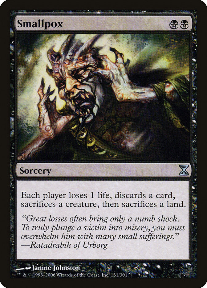 Smallpox [Time Spiral] | Card Citadel