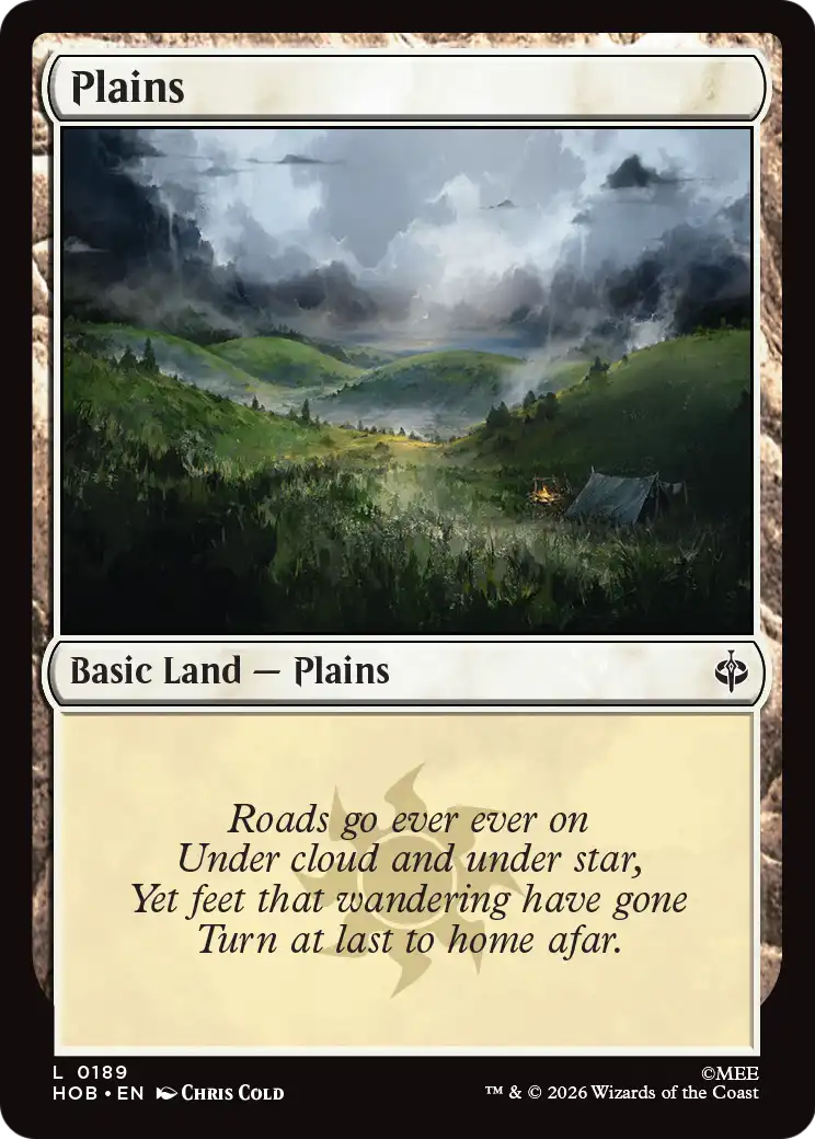 Plains (0189) [The Hobbit] | Card Citadel