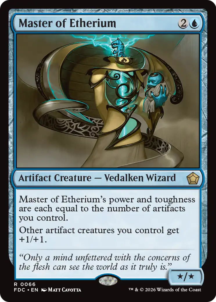 Master of Etherium [Foundations Commander] | Card Citadel