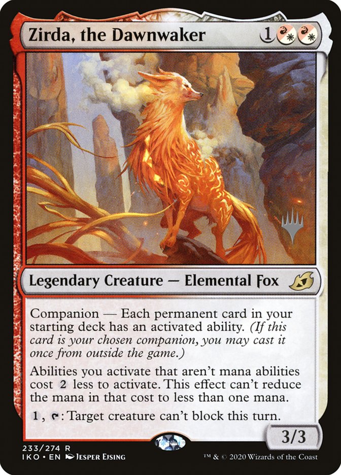 Zirda, the Dawnwaker (Promo Pack) [Ikoria: Lair of Behemoths Promos] | Card Citadel