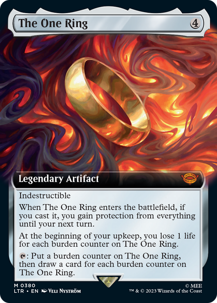 The One Ring (Extended Art) [The Lord of the Rings: Tales of Middle-Earth] | Card Citadel