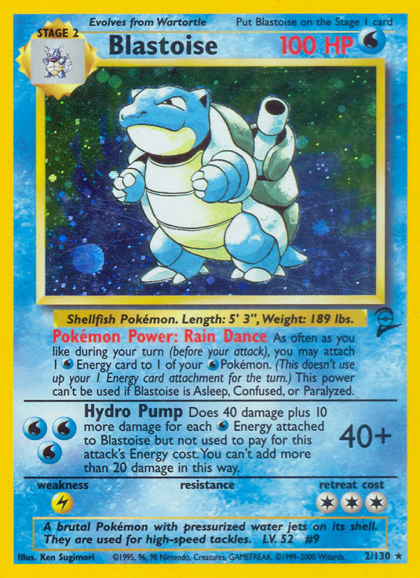 Blastoise (2/130) [Base Set 2] | Card Citadel