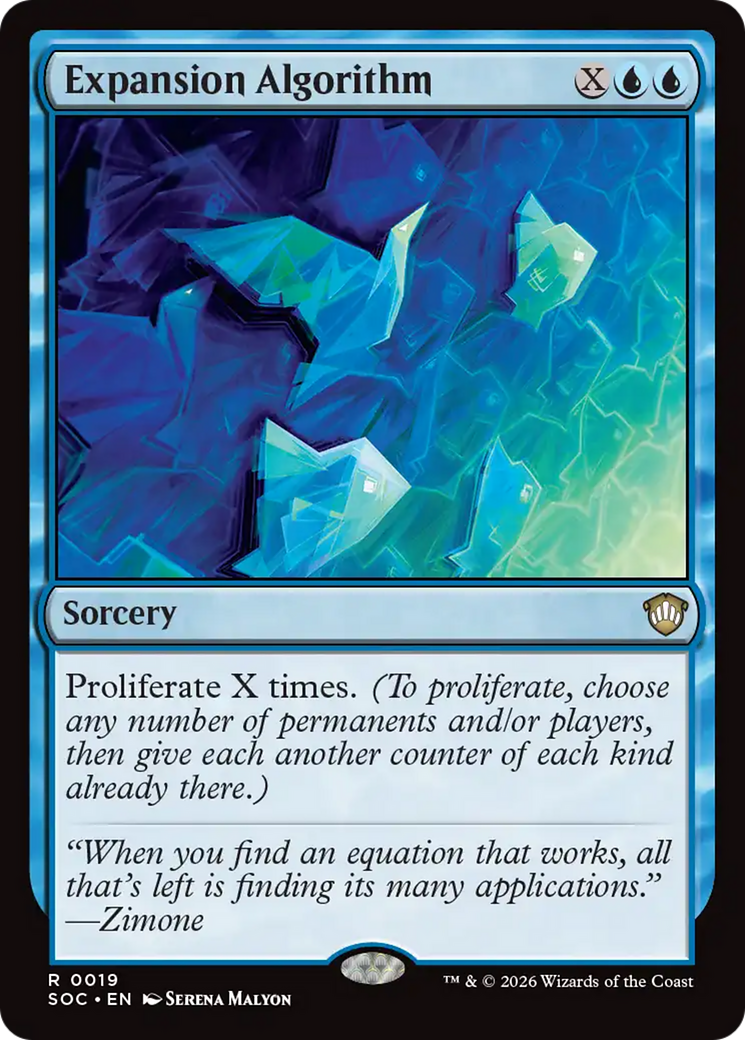 Expansion Algorithm [Secrets of Strixhaven Commander] | Card Citadel