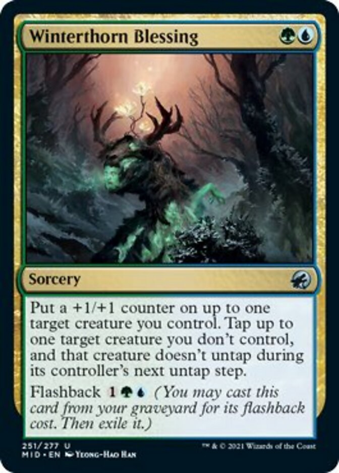 Winterthorn Blessing [Innistrad: Midnight Hunt] | Card Citadel