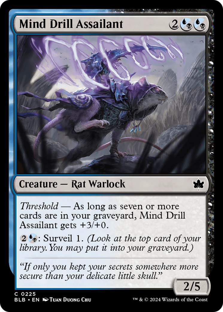 Mind Drill Assailant [Bloomburrow] | Card Citadel