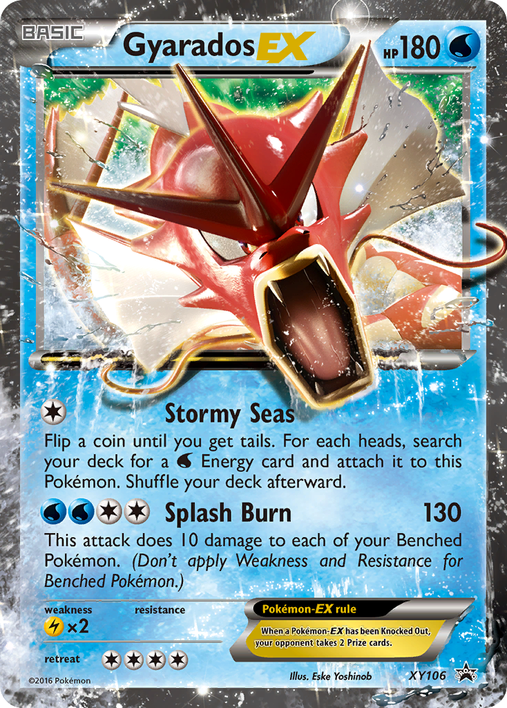 Gyarados EX (XY106) [XY: Black Star Promos] | Card Citadel